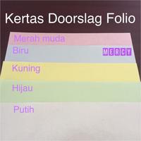 Gambar 500 Lembar - Kertas doorslag Folio - 1 rim - doslag doslah kertas Jiplak dari Mercy Stationery Kota Surabaya 2 Tokopedia