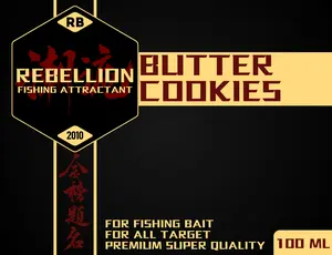Essen Biang Butter Cookies Water Base Umpan Ikan Mas Patin Nila Mujair Bawal Lele Essen Rebellion 100ml
