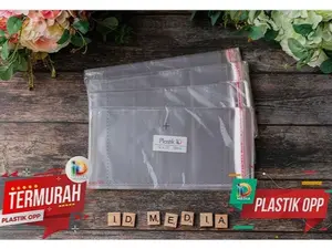 12 x 22 cm Plastik Kaca | Plastik Opp
