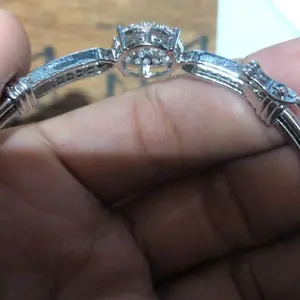 Y436 Gelang Anti Karat Perak Terbaru Bracelets Berlian Fashion Wanita Aksesoris