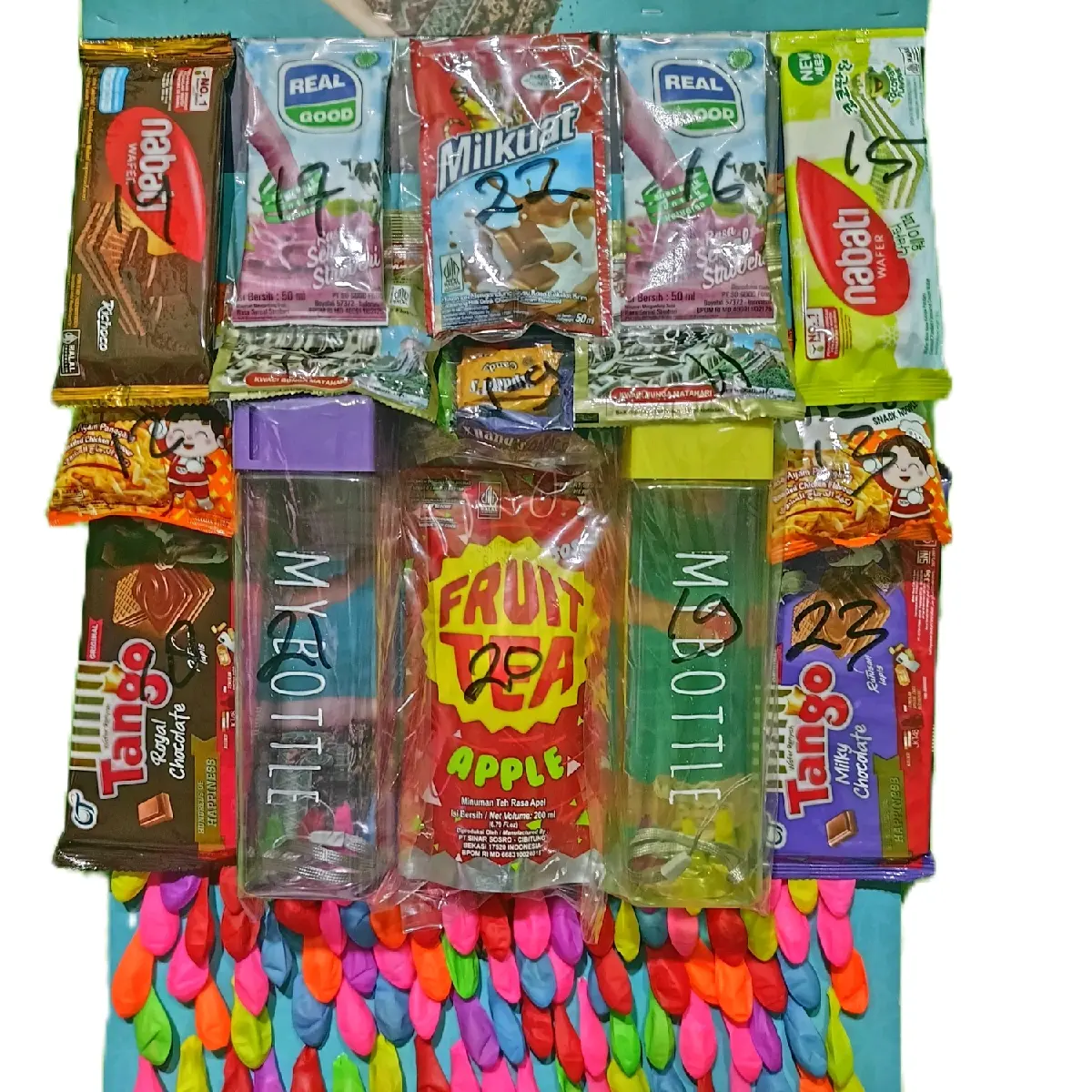 cabut balon isi 100pcs.BMT SUSU