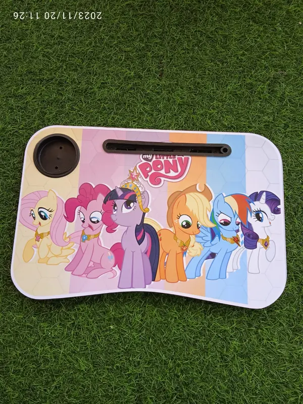 Apazada - Meja Lipat Belajar Anak Motif Karakter / Meja Lipat Portable Furniture Serbaguna  meja bisa di lipat sudah dirakit 4