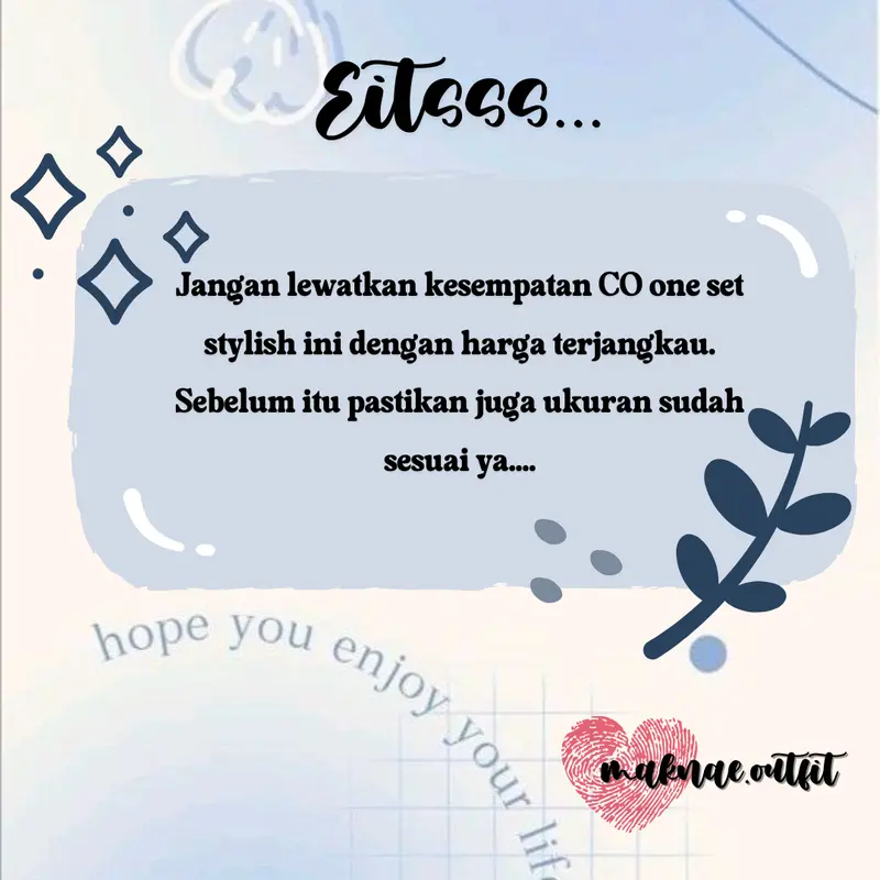 One Set Outfit Remaja - Atasan Kemeja Wanita Kuliah Korean Style, Celana Jeans High Waist Tebal, Jilbab Pashmina Ceruti Anti Letoy LQ008 Baju Biru Basic Panjang 7