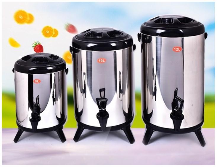 Bình Giữ Nhiệt 03 Lớp INOX 304. Giữ Nhiệt Nước Đá và Nước Nóng 10-16 Tiếng. Dùng Trong Gia Đình, Hàng Quán Ủ Trà Sữa, Nước Chè Xanh, Đựng Nước Chuyên Dụng, Dung Tích 6-8-10-12L. Bền Đẹp, Hữu Ích, Vệ Sinh Dễ Dàng!