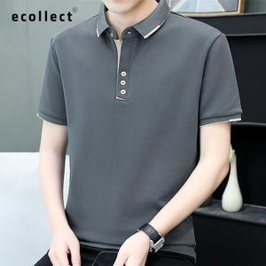 ECOLLECT Áo Polo Nam CD38 Vải Cá Sấu Cao Cấp Thoáng Khí Thiết Kế Lịch Lãm Mát Lạnh Ngày Hè Chạm Là Mê