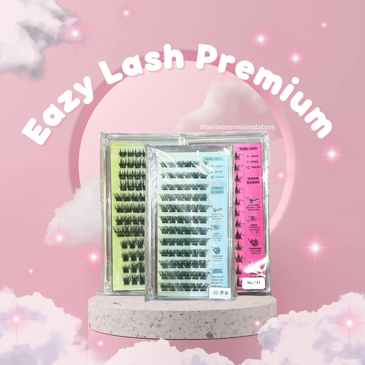 Easy Lash self-adhesive stick on lash Eyelash Makeup Eyelash Extensions