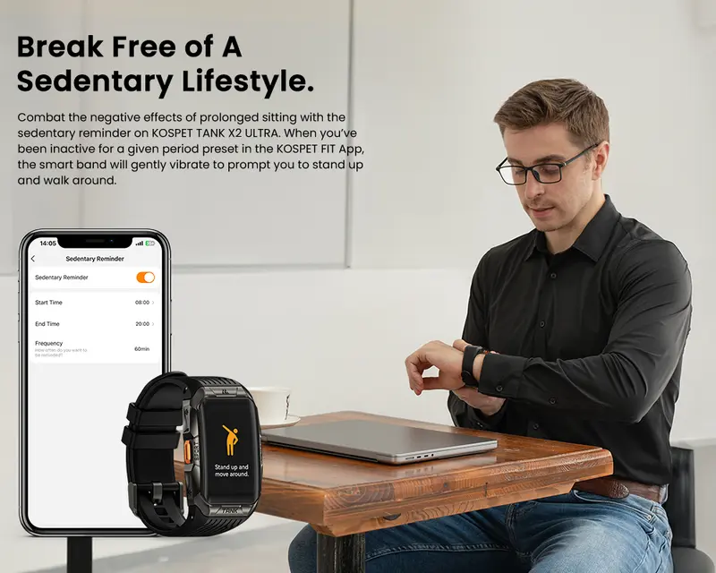 Product Introduction of KOSPET X2 Ultra with GPS&Calls, Smartwatch,Fitness Tracker,44-Day Battery Life,50M Waterproof, AMOLED Display, Full-Metal, Android and iOS Watches, Bluetooth, Smartwatch For Men,Watches For Men,reloj smartwatch Wearable,Smartwatches,Campss Fitness Tracker 19