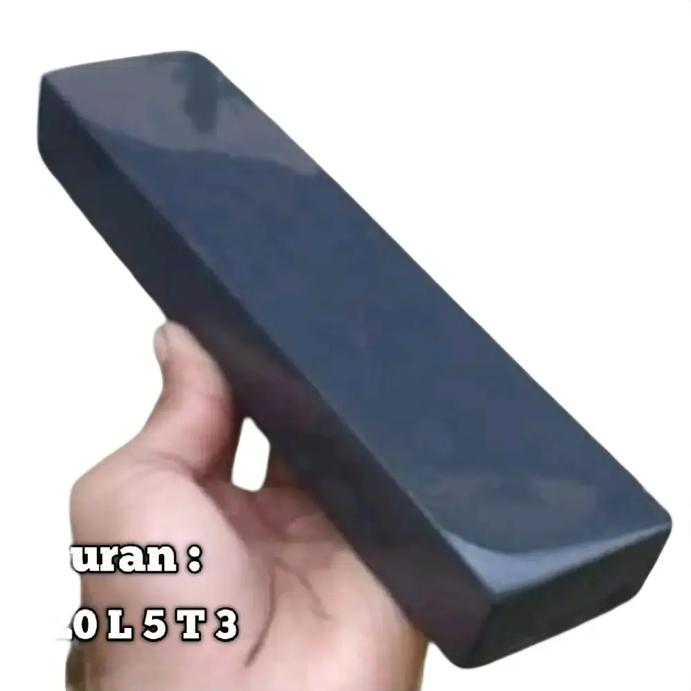 Batu Asahan Asli Alam Ukuran 20 x 5 x 3 Pengasah Pisau Golok Super Tajam Grit 7000 Paling Bagus