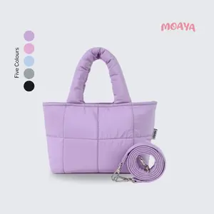MOAYA NARA SLINGBAG x D'BRAU PUFFY | Tas Selempang Wanita Tebal Colourfull