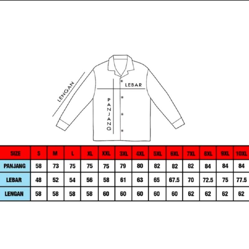 Kemeja Batik Jumbo Dewasa Pria - Warna Brukundy - Baju, Katun Formal Panjang 5
