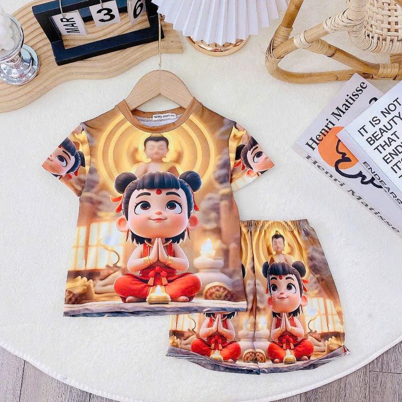 Combo 1xx/4 bộ miễn ship. Chất thun lạnh thái . Đủ size 6-40KG  cho mẹ tha hồ lựa chọn 2