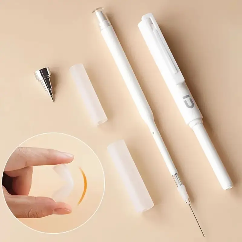 Bút Chì Tự Động, Chất Liệu Nhựa Chất Lượng Cao, Thích Hợp Cho Học Sinh, Quà Tặng Văn Phòng Phẩm, Bút Chì Hoạt Động 0.5Mm, Đồ Dùng Học Tập, Bút Chì Tẩy 0.7Mm Màu Trắng, Đi Kèm Trong Hộp Quà 7