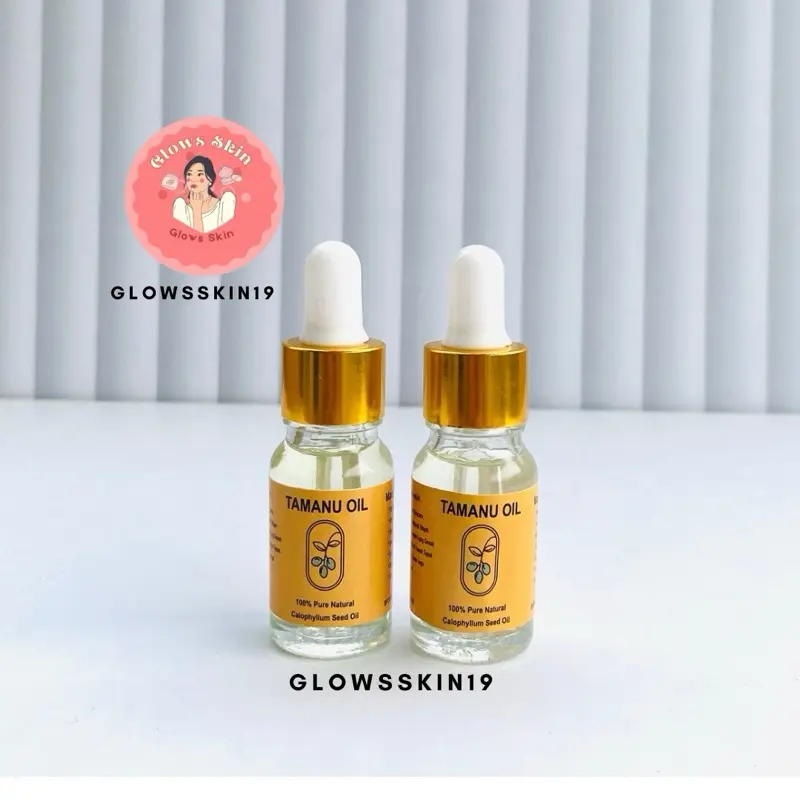 PAKET 2 TAMANU OIL MENCERAHKAN WAJAH GLOWING FLEKHITAM 3