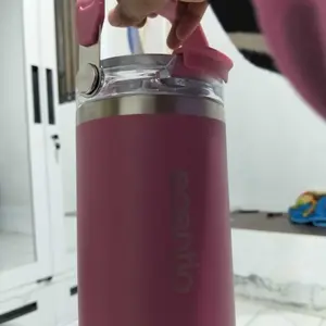 【Premium】ecentio tumbler 900ml with free gift tumbler tahan dingin 24 jam Mug kopi tahan panas dengan sedotan stainless steel 304 vacuum Insulated botol minum stainless aesthetic Portable Car Thermos