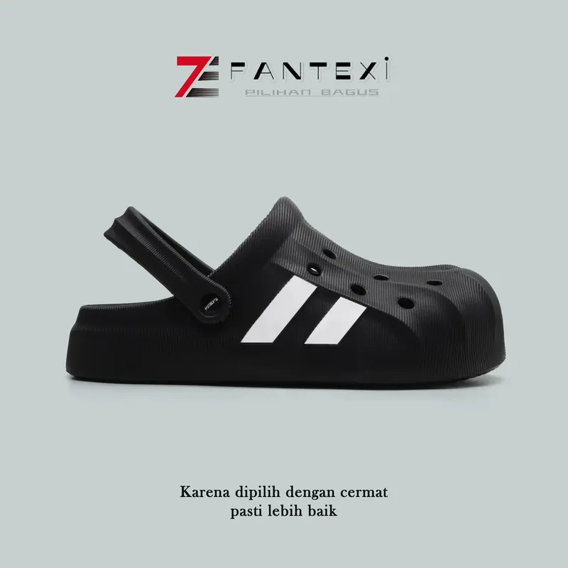 Sandal Selop Baim Slide Pria Model Terbaru Anti Slip Bahan Karet Eva Sendal 0