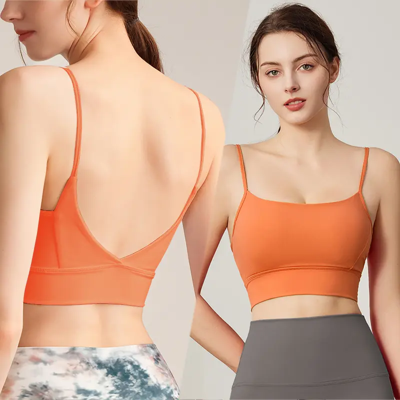 Women Sport Bra Fitness Top Yoga Bra Underwear Sexy Back Running Yoga Gym Crop Top Women Push Up Sports Bra