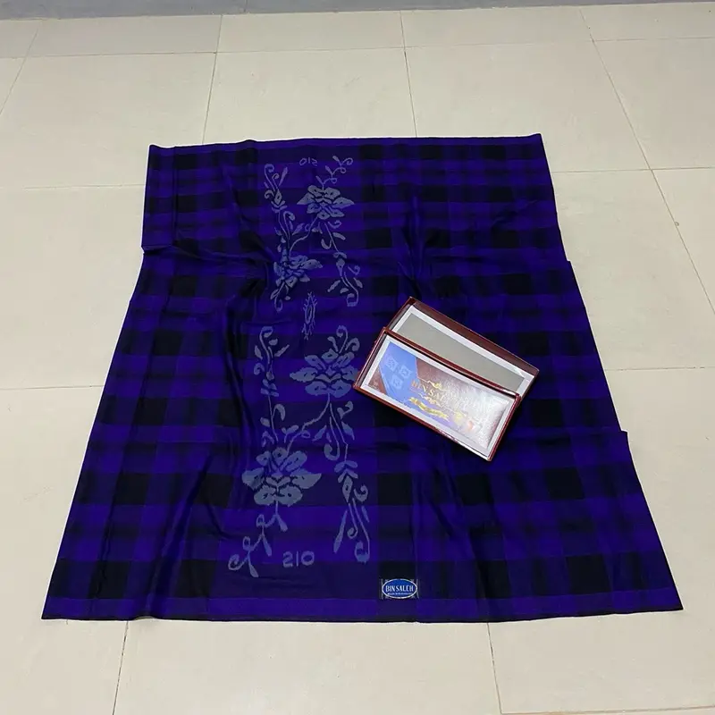 Sarung Bin saleh motif bhs terbaru tompal kembang 2