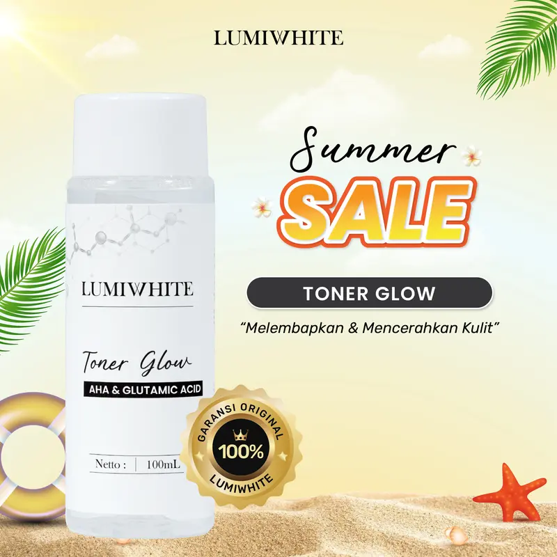 (SALE) LUMIWHITE Toner Glow / Toner Wajah / Skincare Wajah 100 ML 0
