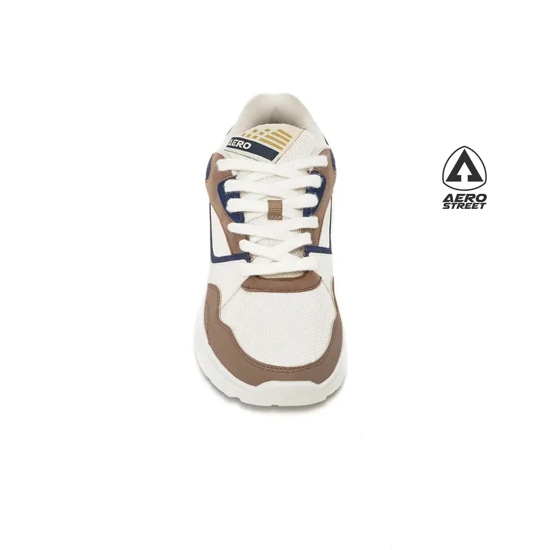 Aerostreet 37-44 Boston Natural Khaki Natural - Sepatu Sneakers Casual 4