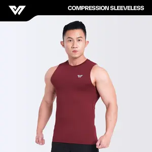 WHITTAKER Compression Sleeveless #3103 / Kaos Compression / Manset / Press Body