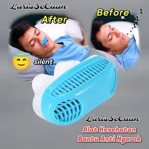 LarisSeCuan Alat Kesehatan Bantu Anti Ngorok Stop Snoring Solution Pernafasan Hidung