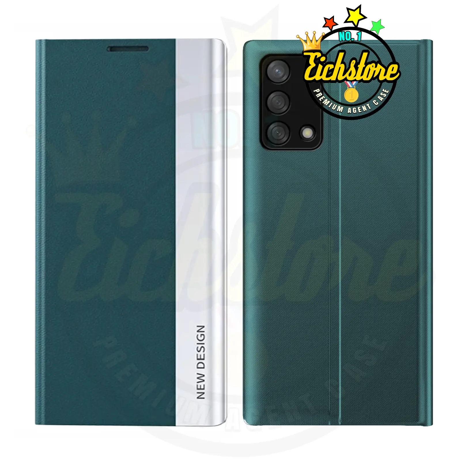 Casing Electro untuk Oppo A95 4G Smart Windows Flip Case Casing HP Premium Super Full 360 Degree Mewah Flip Cover Auto Lock Case Kesing Kulit COD Bayar Di Tempat