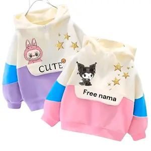 Jaket Anak Perempuan Korean Style Bahan Plecee 240 Free Nama Tulia Di Note Fashion Anak