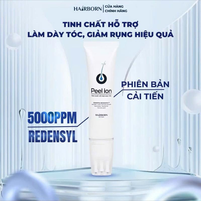    BÁN CHẠY   Lăn Mọc Tóc Hairborn Tuýp 60ml Tinh Chất Mọc Tóc Hỗ Trợ Làm Dày Tóc Giảm Rụng Hiệu Quả Dùng cho cả Nam & Nữ 