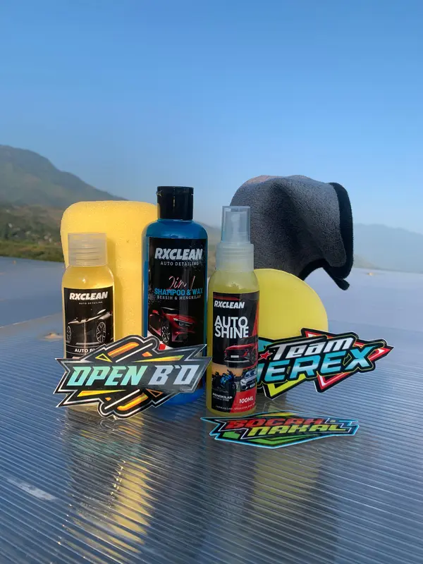 RXCLEAN PAKET CUCI MOTOR LENGKAP ORIGINAL TERMURAH COD Car Microfiber 0