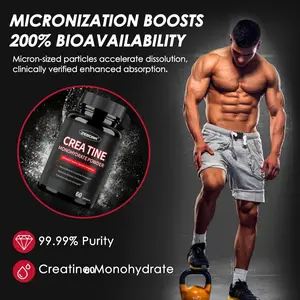 Zebora Creatine Monohydrate Suplemen Otot untuk Tenaga & Performa Maksimal
