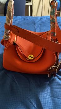 Product Review of LLiinndyy large size 26cm leather bag cowhide leather bag shoulder bag from j**a 0