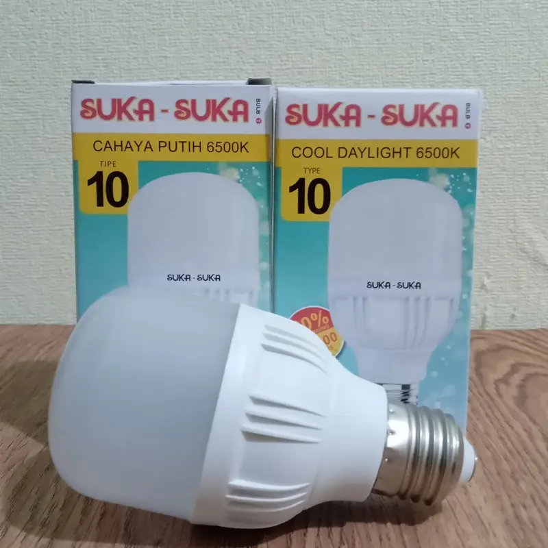 Bohlam Lampu LED Sukasuka 10 Watt Hemat Energi lampu  led bulb 2