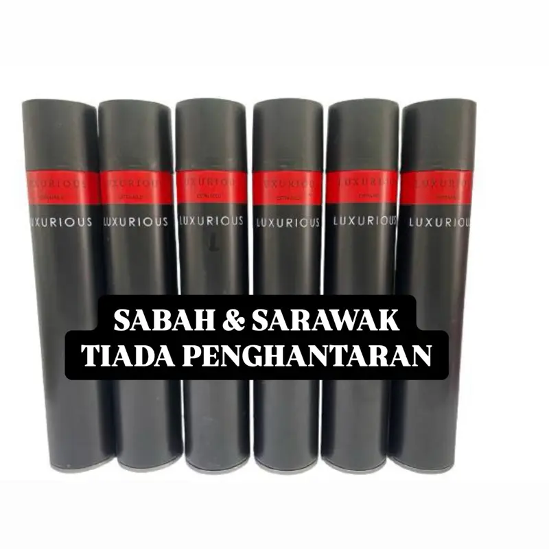 Luxurious Extra Hold Hair Spray (420ml) Unisex Spray Rambut Saloon Salon
