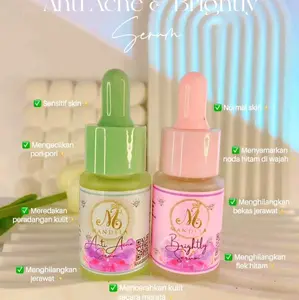 [COD] ECERAN [Serum, Day, Night, Jelly, Facialwash, Toner] MBC MANDELA ORIGINAL FREE GIFT Mencerahkan Perawatan Wajah