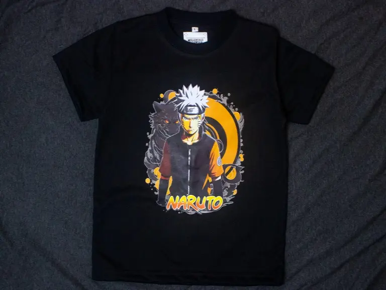 Kaos Naruto Series Anak Laki Laki Usia 1-10 Tahun Katun Combed 3