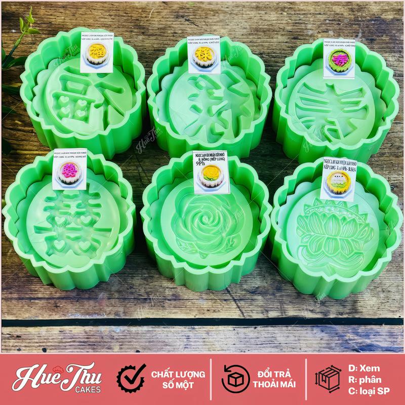 Khuôn xôi hình Tròn 9cm cao 5.5cm - khuôn ép xôi khuôn nhấn xôi Ngọc Lan