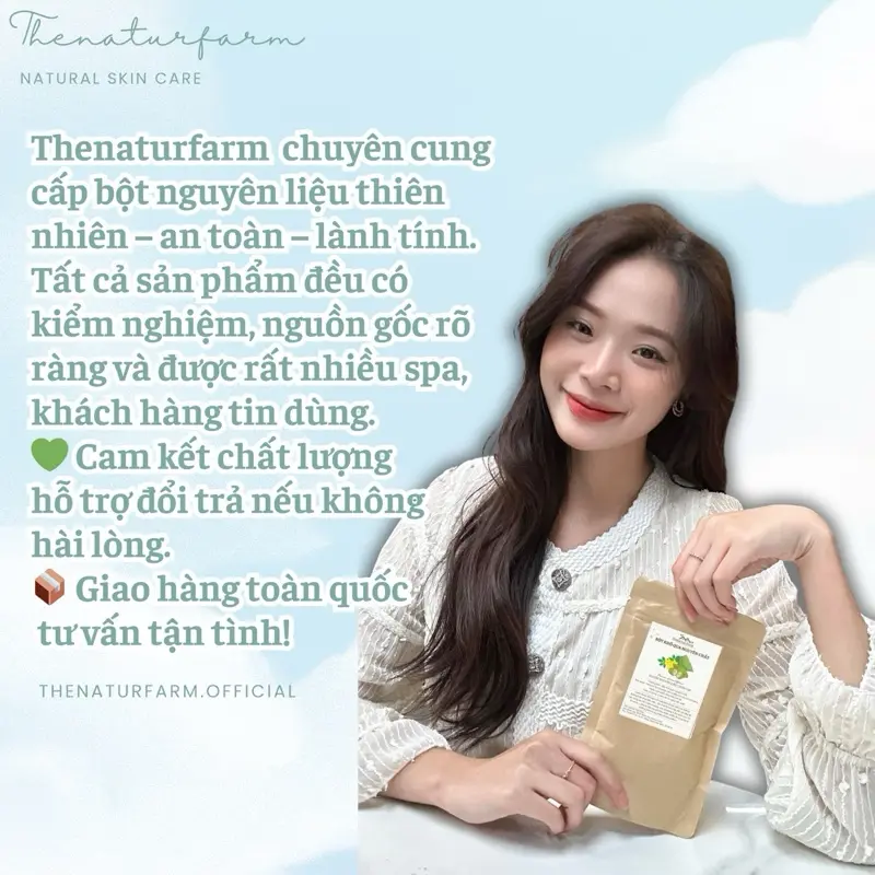 Bột đậu đỏ nguyên chất Thenaturfarm [ 500GR ] hỗ trợ dưỡng sáng, mờ thâm, tẩy da chết. 4