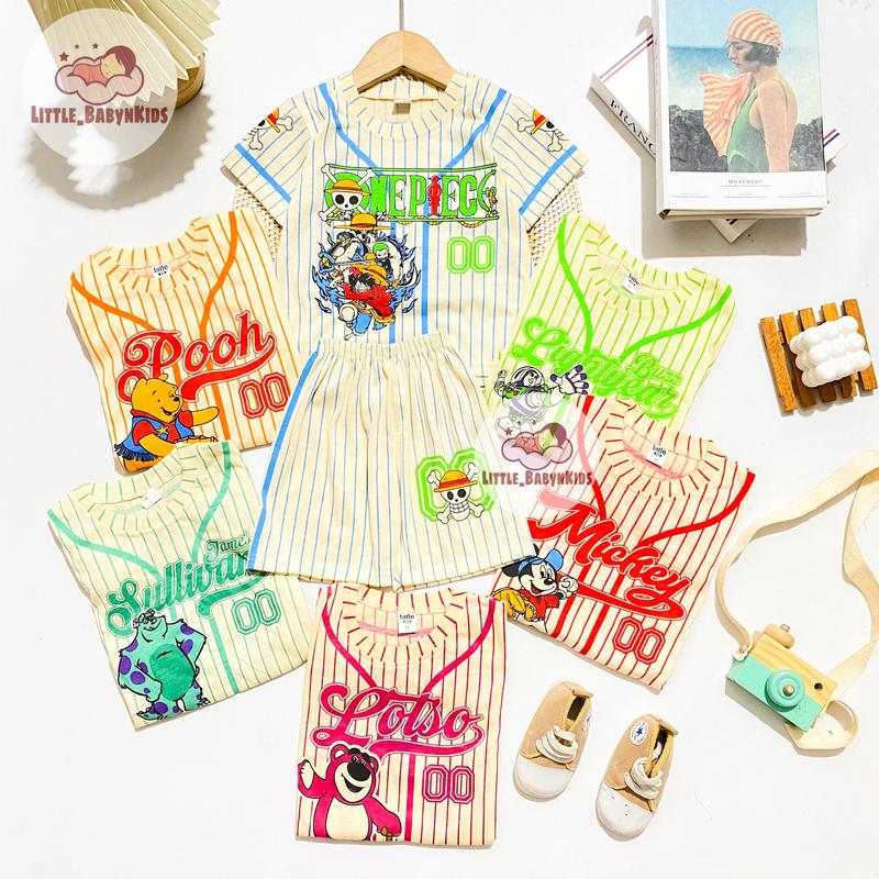 LITTLEVIN-SETELAN ANAK UNISEX MOTIF TERBARU 0-5 TAHUN