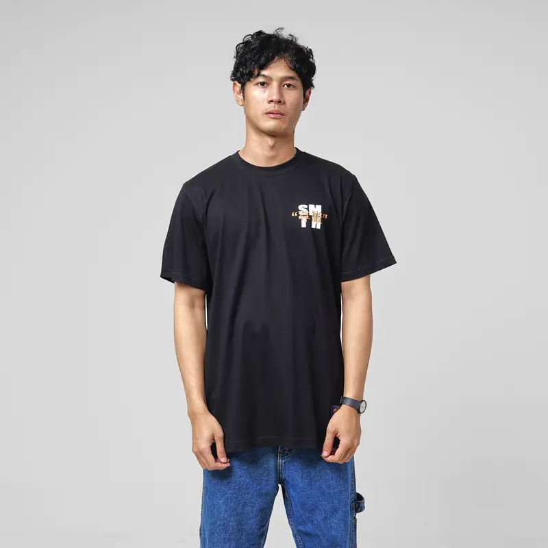 House of Smith T Shirt Ebup Black #13 - Kaos Pria Lengan Pendek