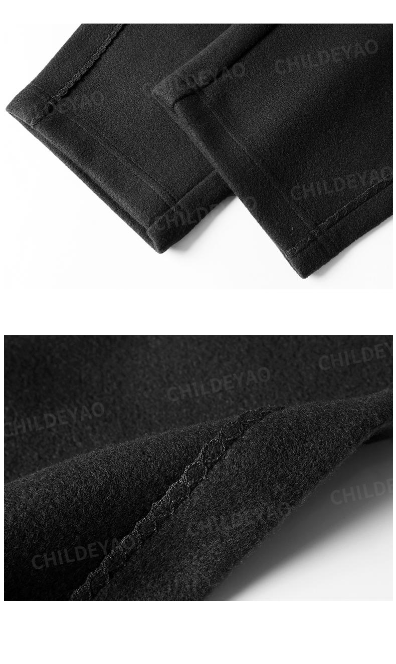 Product Introduction of Autumn and winter slim comfort simple wool blend cutlery pants A86121 10