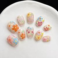 Gambar Shinycat Hiasan Stiker Kuku 3D Motif Bunga Doodle & Daisy Cat Minyak Berwarna Aksesoris Nail Art DIY - A dari Shinycat Kota Tangerang 2 Tokopedia