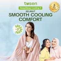 Gambar 【Exclusive IschaIndyOfc】TUSEN DeepSleep Cooling ll  Soft Quilt Selimut Korean Blanket Aesthetic Dengan Formula 3 Lapis Sensasi Dingin - TUQ02 - Pink, TUQ02S 150x200cm dari Tusen Cooling Dream Kab. Tangerang 1 Tokopedia