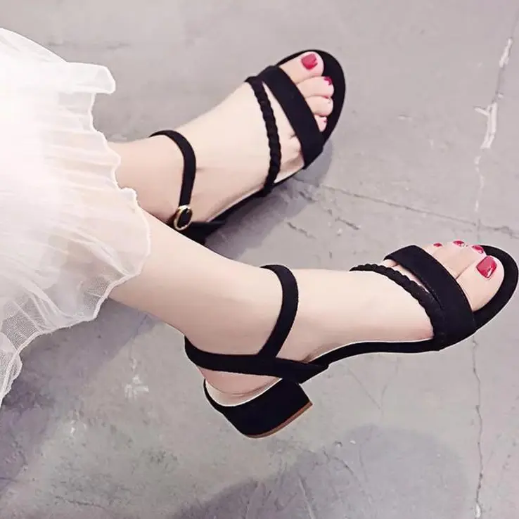 LADANG ONLINE - HAK TAHU KEPANG AD 05 SANDAL HEELS WANITA CANTIK MODIS STYLISH BISA BAYAR DITEMPAT