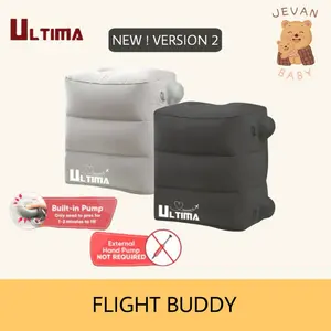 Ultima Flight Buddy Inflateable Foot Rest - Bantalan Penyangga Kaki Travel