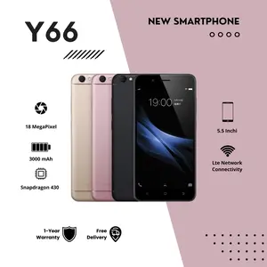Smartphone Y66 Ram 4/64 GB Kamera 13MP+5MP Layar 5.5 inci Garansi 1 Tahun