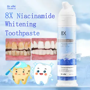 Dr.Ville Niacinamide Whitening Toothpaste Pasta Gigi Pemutih Gigi Kuning Viral TikTok Original Nafas Segar Brightening