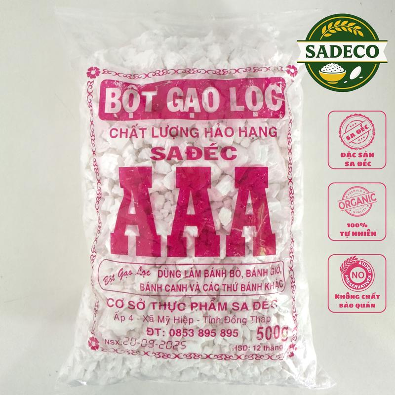  Bột gạo lọc AAA 500g làm các loại bánh - nhấp chọn đúng phân loại bột để bánh ngon hơn 