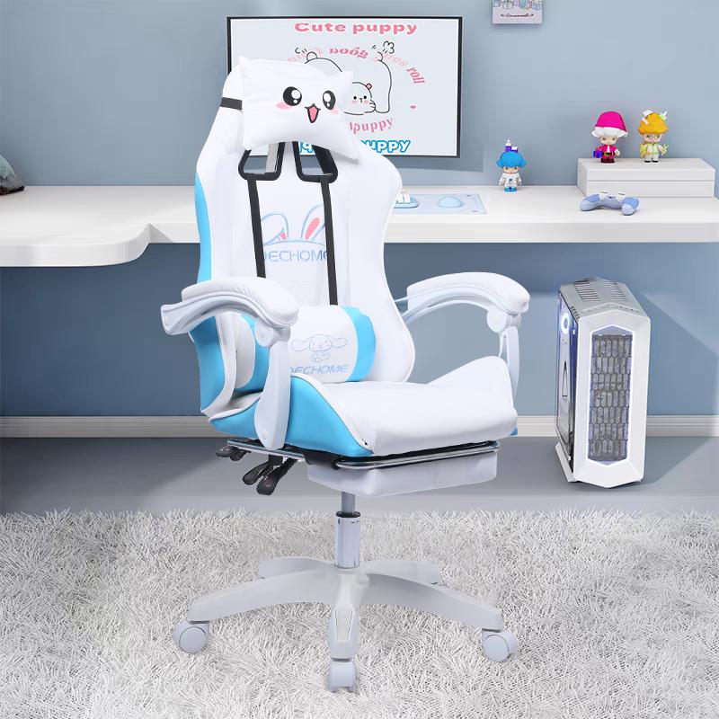 Product Introduction of DECHOME Ghế Chơi Game, Ghế Gaming Công Thái Học Có Gác Chân Ngả Lưng Xoay 360, Chất Liệu Nệm Cao Su Non Bọc Da PU Nhập Khẩu 21