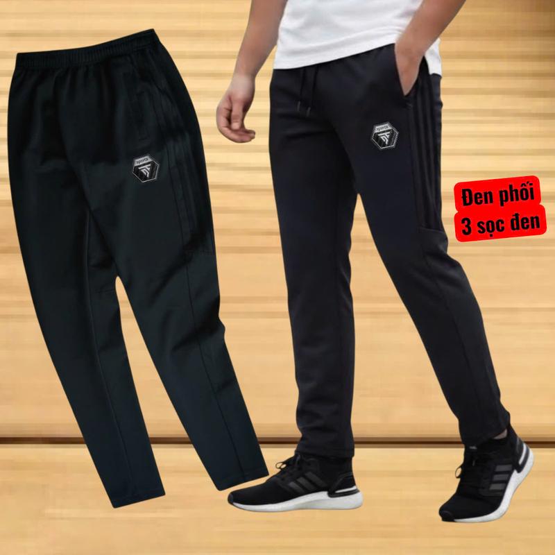  Quần Jogger Nam Dài  Ống Suông Thể Thao  Vải Thun Poly Co Giản Bốn Chiều  Có Big Size Sport Đồng Fish Trang Phục quần  jogger 