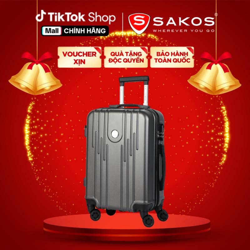 Vali Kéo Nhựa STARGO BRILLANT Size S M 20 inch 24 inch - Nhựa Dẻo Tổng Hợp Cao Cấp + PC - Khóa Số An Toàn